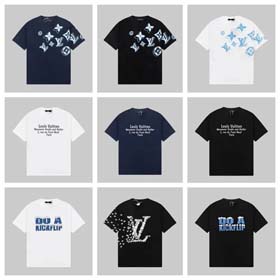 Louis Vuitton LV Logo print T-shirt-1716  